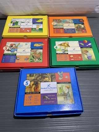 Hooked On Phonics Level 1 - 5 Set Gateway Learning 2001 Cassettes Learn To Read