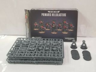 Warhammer 40k - Dark Angels Primaris Hellblasters,  Complete - 10 Figures,  2.