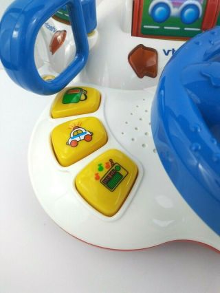 VTech Learn and Discover Driver Toddler Baby Toy Lights Sounds Shapes 3