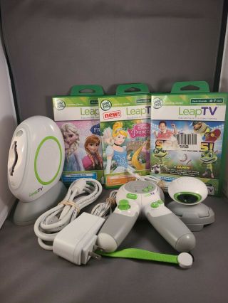 Leapfrog Leaptv Educational Active Video Gaming System 3 - 8 Year Olds 3 Games Inc