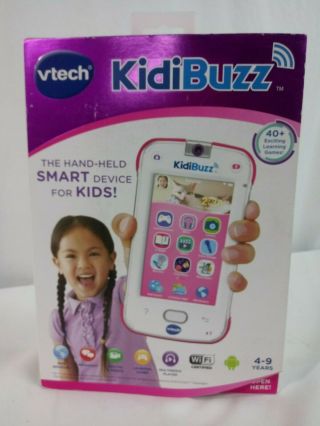 Nonew Open Box - Vtech Kidibuzz Smart Device Toy Phone For Kids - Girls - Pink/whi