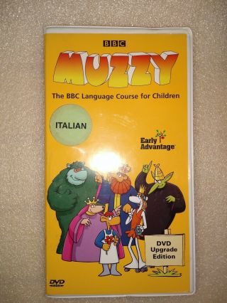 Bbc Muzzy Early Advantage Language Course Children Dvd Italian Plus