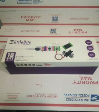 Littlebits Electronics Deluxe Kit - 18 Bits - Learning Kit