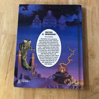 Advanced Dungeons & Dragons Deities & Demigods AD&D TSR 1980 128 pages 2