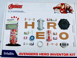 Avengers Hero Inventor Kit Kids Build & Customize Electronic Hero Iron Man