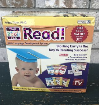 Your Baby Can Read " 3 - Level Kit " 3 Months - 5 Years