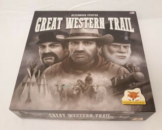 Great Western Trail Board Game Open Box