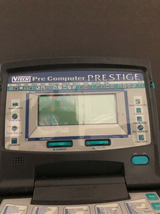 Vtech Precomputer Prestige Computer Talking Vintage Box Instructions Activities 3