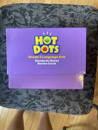 Educational Insights Hot Dots Standards - Based Review Cards—grade 3 Language Arts