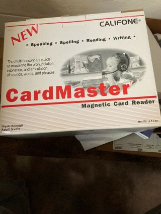 Califone Cardmaster 2000 Series 2010 Magnetic Card Reader