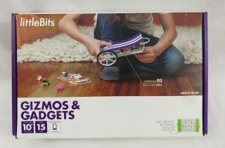 Littlebits Gizmos & Gadgets Kit 1st Edition Nearly Complete 14 Bits