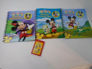 Story Reader: Disney Mickey Mouse Clubhouse 3 Books & Cartridge