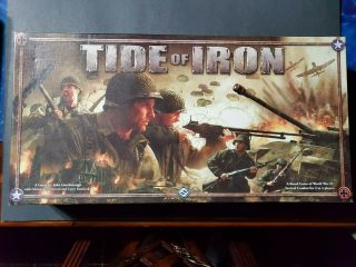Tide Of Iron Board Game Of Wwii Tactical Combat For 2 To 4 Players,  Unplayed