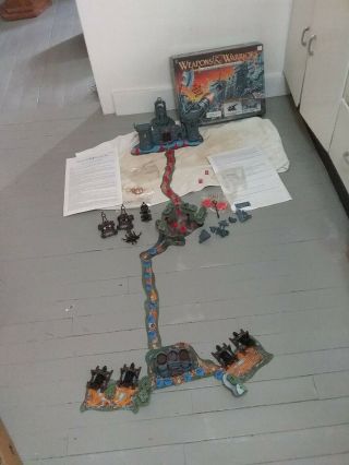 Weapons And Warriors Castle Combat Set 1994 Pressman Board Game 100 Complete