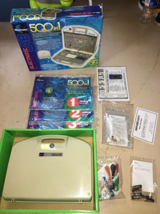 Maxitronix Electronic Lab 500 In 1 Mx909 Learning Course Lab Education Set Kit