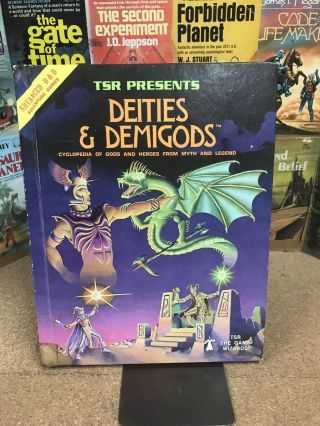 Advanced Dungeons & Dragons Deities & Demigods Ad&d 1980
