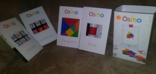 Osmo 2015 Genius Kit With Base Tangram Words & Numbers Ipad Educational Game Set
