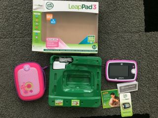 Leap Frog Leappad 3 Kid Tough Tablet - Wi - Fi Enabled With 2 Games And Case