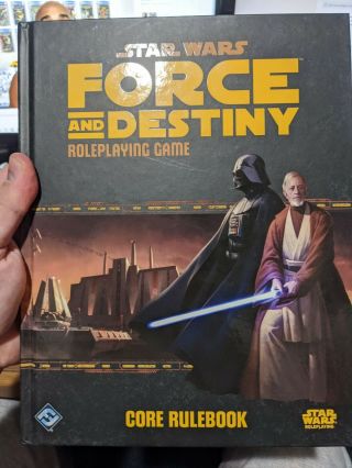 Star Wars Force & Destiny Rpg: Core Rulebook Fantasy Flight Games Swf02