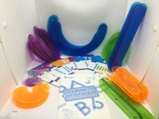 Learning Resources Letter Construction Activity Set 8555 Homeschool Prek Abc’s
