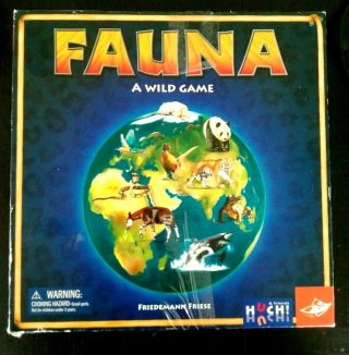 Fauna Board Game Friedmann Friese Foxmind 2010 - Ships From The U.  S.