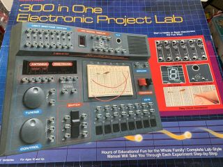 Electronic Project Lab 300 In One Kit Radio Shack Science Fair Cat 28 - 270