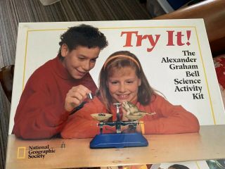 National Geographic Try It Alexander Graham Bell Science Activity Kit