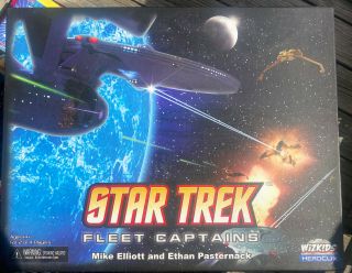 Star Trek: Fleet Captains Board Game,  2011 Wizkids,  Unplayed Cond.