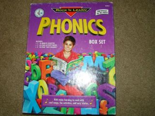 Educational Phonics Rock N Learn Box Set (plus 6 Books)