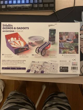 littleBits Gizmos & Gadgets Kit 1st Edition - 100 Complete NIB 3
