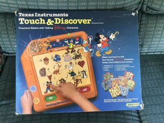 1987 Disney Texas Instruments Touch & Discover