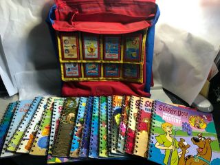 Story Reader Backpack 7 Cartridges And 16 Books No Reader Console