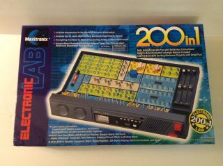 200 In 1 Maxitronix Electronic Lab Mx - 907 W/ Book