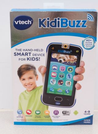 Vtech Kidibuzz Hand - Held Smart Device For Kids - Black