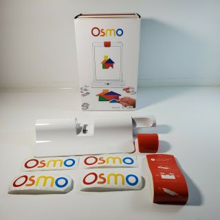 Osmo Genius Kit With Base Tangram,  Words,  And Numbers Ipad Educational Game Set