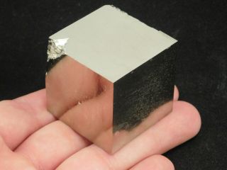 A Big and 100 Natural Cubic Pyrite Crystal CUBE From Spain 294gr 2
