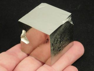 A Big and 100 Natural Cubic Pyrite Crystal CUBE From Spain 294gr 3