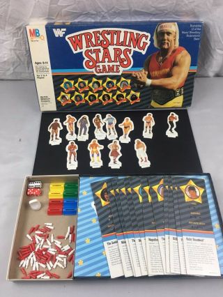 1985 Wwf Wrestling Superstars Hulk Hogan Board Game Milton Bradley