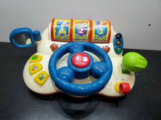 Vtech Learn And Discover Driver Toddler Baby Toy Lights Sounds Shapes