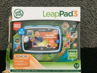 Leap Frog Leappad 3 Kid Tough Tablet - Wi - Fi Enabled With Game And Case