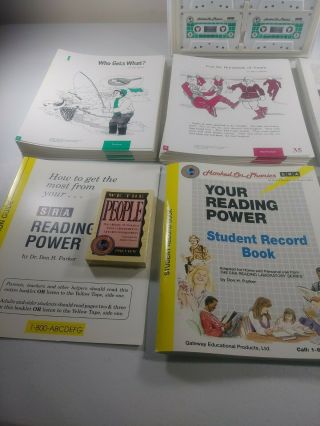 Vintage Hooked on Phonics SRA Your Reading Power Set 1992 Gateway Complete 3