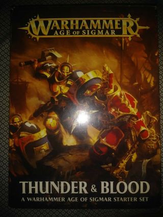 Warhammer Age Of Sigmar Thunder And Blood Starter Set