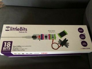 Littlebits Electronics Deluxe Kit 18 Bits Modules