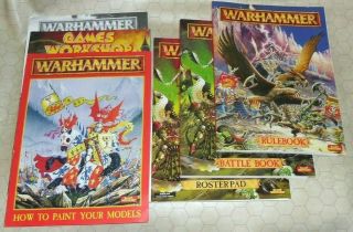 Warhammer Fantasy Battle 5th Edition Rulebook Complete Set - Gw Starter Box