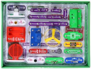 Circuits For Kids 335 Electronics Discovery Kit,  Experiments Smart Block Science