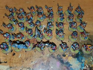 Warhammer Fantasy/age Of Sigmar: Dispossessed/dwarfs 40x Warriors Fully Painted