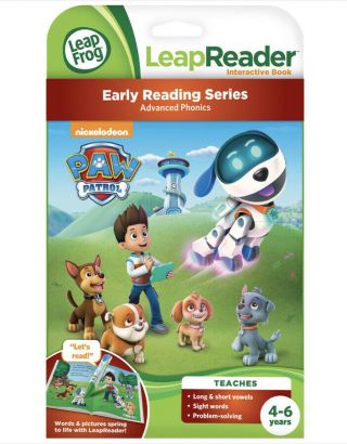 Leapfrog Leapreader Interactive Book Paw Patrol The Great Robot Rescue