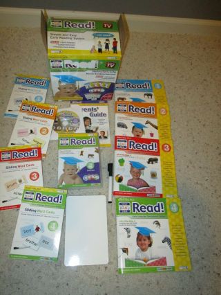 Your Baby Can Read As Seen On Tv Language Development Box Set (missing 1 Dvd)