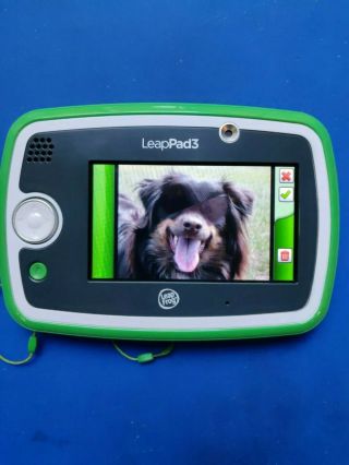 Leappad 3 Leapfrog Green Tablet Wi - Fi Camera Uses Explorer Games,  Cases