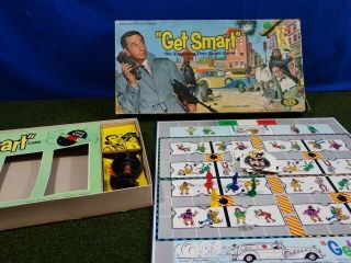 Vintage 1965 Get Smart The Exploding Time Bomb Game Ideal Games